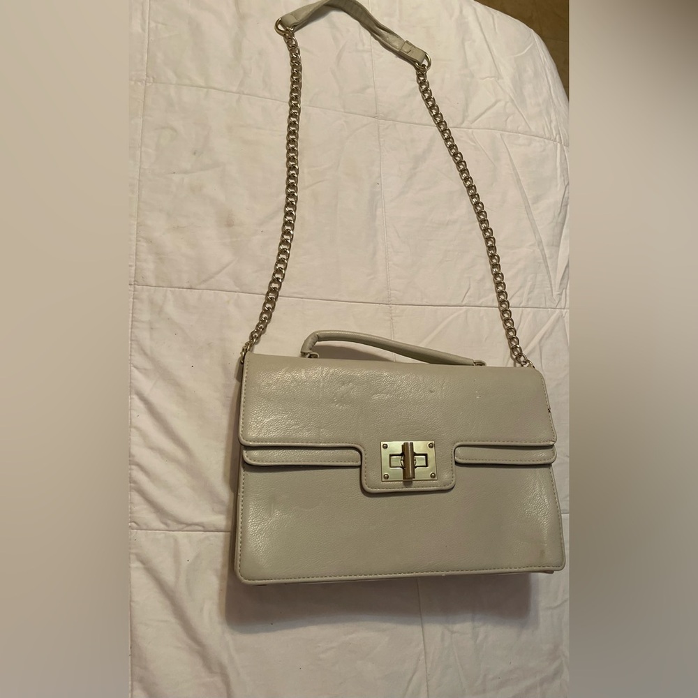 Elegant Cream Handbag by Olivia + Joy
